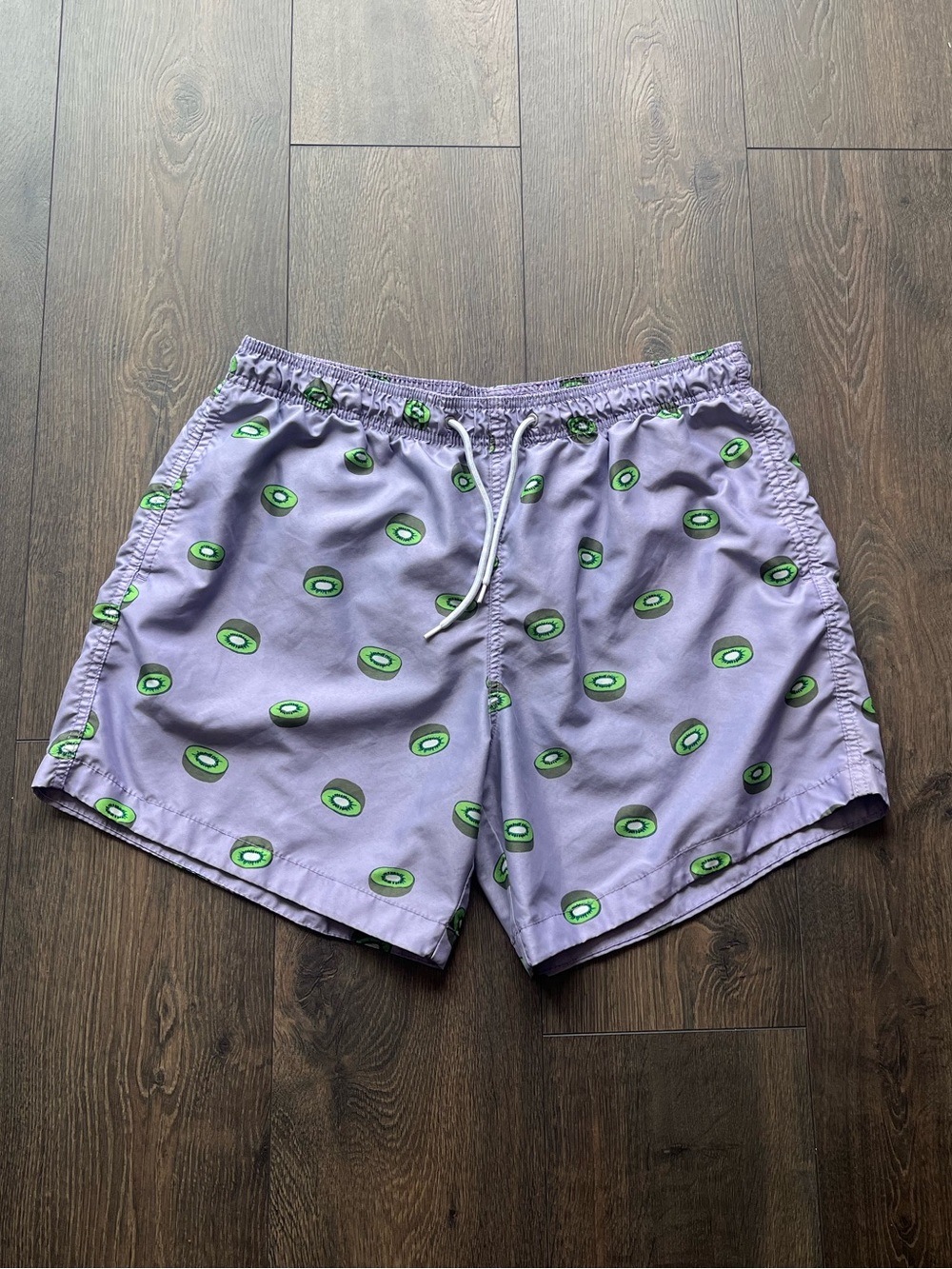 H&M Kiwi Swim Trunks